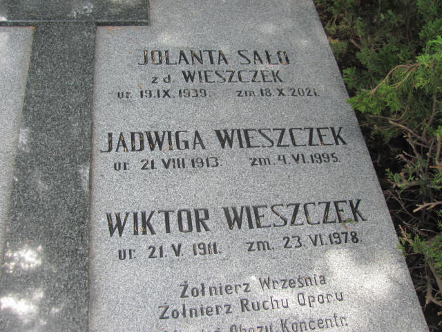 Wiktor Wieszczek 1911 Dzierżoniów - Grobonet - Wyszukiwarka osób pochowanych