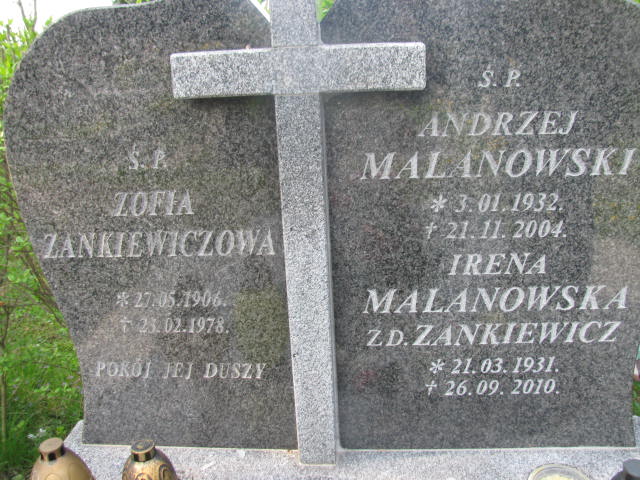 Andrzej Malanowski 1932 Dzierżoniów - Grobonet - Wyszukiwarka osób pochowanych