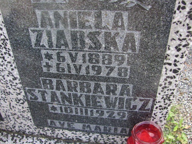 Aniela Ziąbska 1889 Dzierżoniów - Grobonet - Wyszukiwarka osób pochowanych