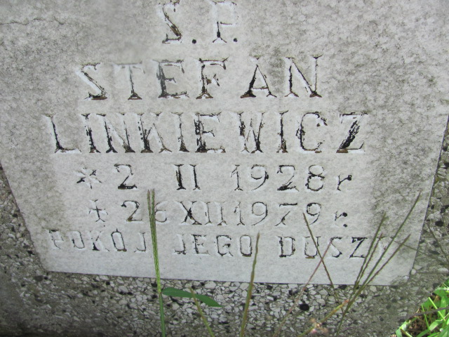 Stefan Linkiewicz 1928 Dzierżoniów - Grobonet - Wyszukiwarka osób pochowanych