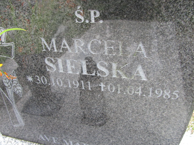 Marcela Sielska 1911 Dzierżoniów - Grobonet - Wyszukiwarka osób pochowanych