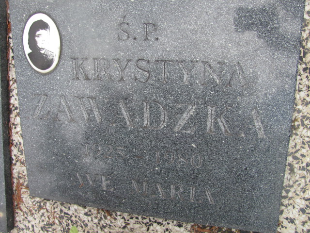 Krystyna Zawadzka 1925 Dzierżoniów - Grobonet - Wyszukiwarka osób pochowanych