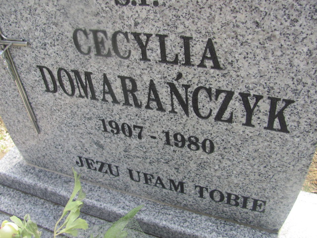 Cecylia Domarańczyk 1907 Dzierżoniów - Grobonet - Wyszukiwarka osób pochowanych