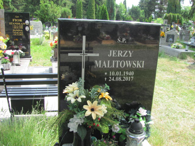 Jerzy Malitowski 1940 Dzierżoniów - Grobonet - Wyszukiwarka osób pochowanych