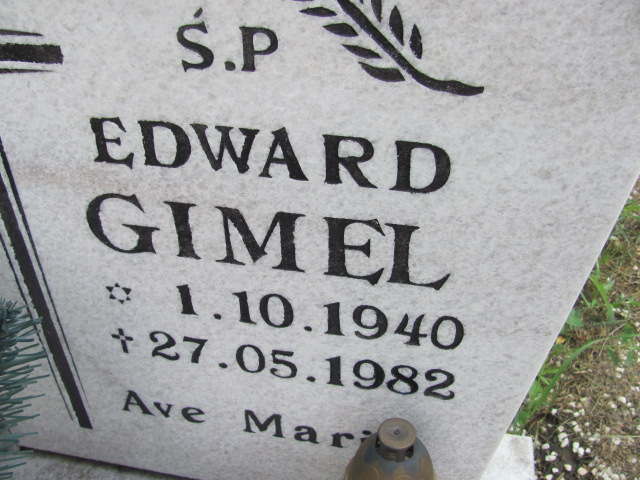 Edward Gimel 1940 Dzierżoniów - Grobonet - Wyszukiwarka osób pochowanych