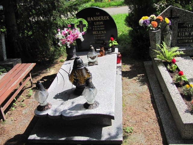 Grób Leon Handerek