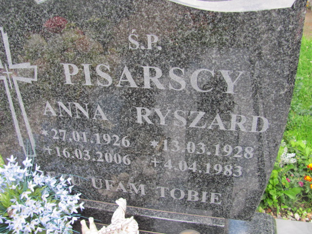 Ryszard Pisarski 1928 Dzierżoniów - Grobonet - Wyszukiwarka osób pochowanych
