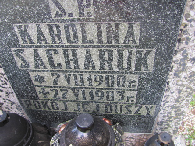 Stanisława Sacharuk 1926 Dzierżoniów - Grobonet - Wyszukiwarka osób pochowanych