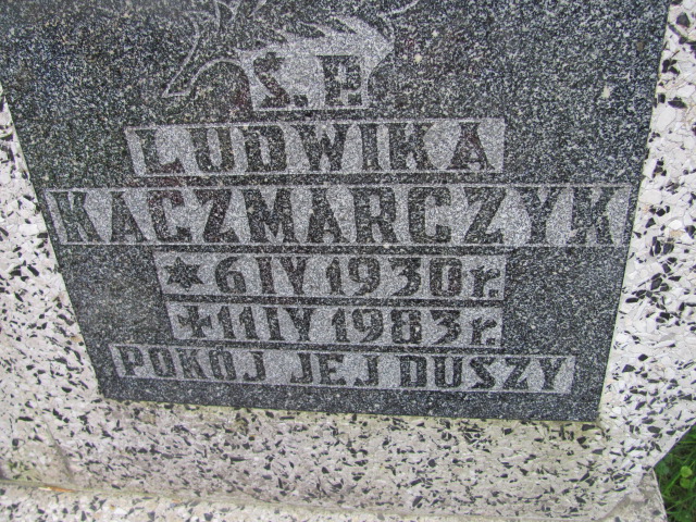 Ludwika Kaczmarczyk 1930 Dzierżoniów - Grobonet - Wyszukiwarka osób pochowanych