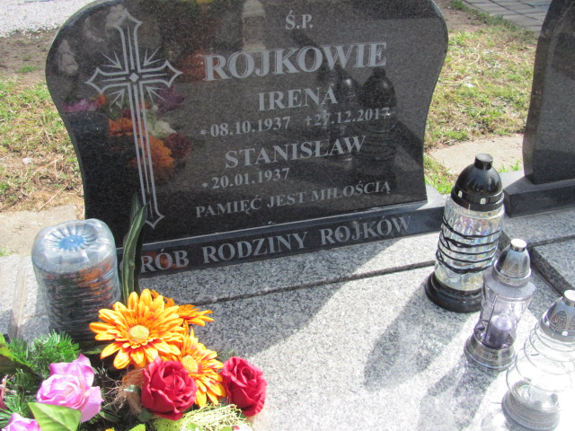 Irena Rojek 1937 Dzierżoniów - Grobonet - Wyszukiwarka osób pochowanych