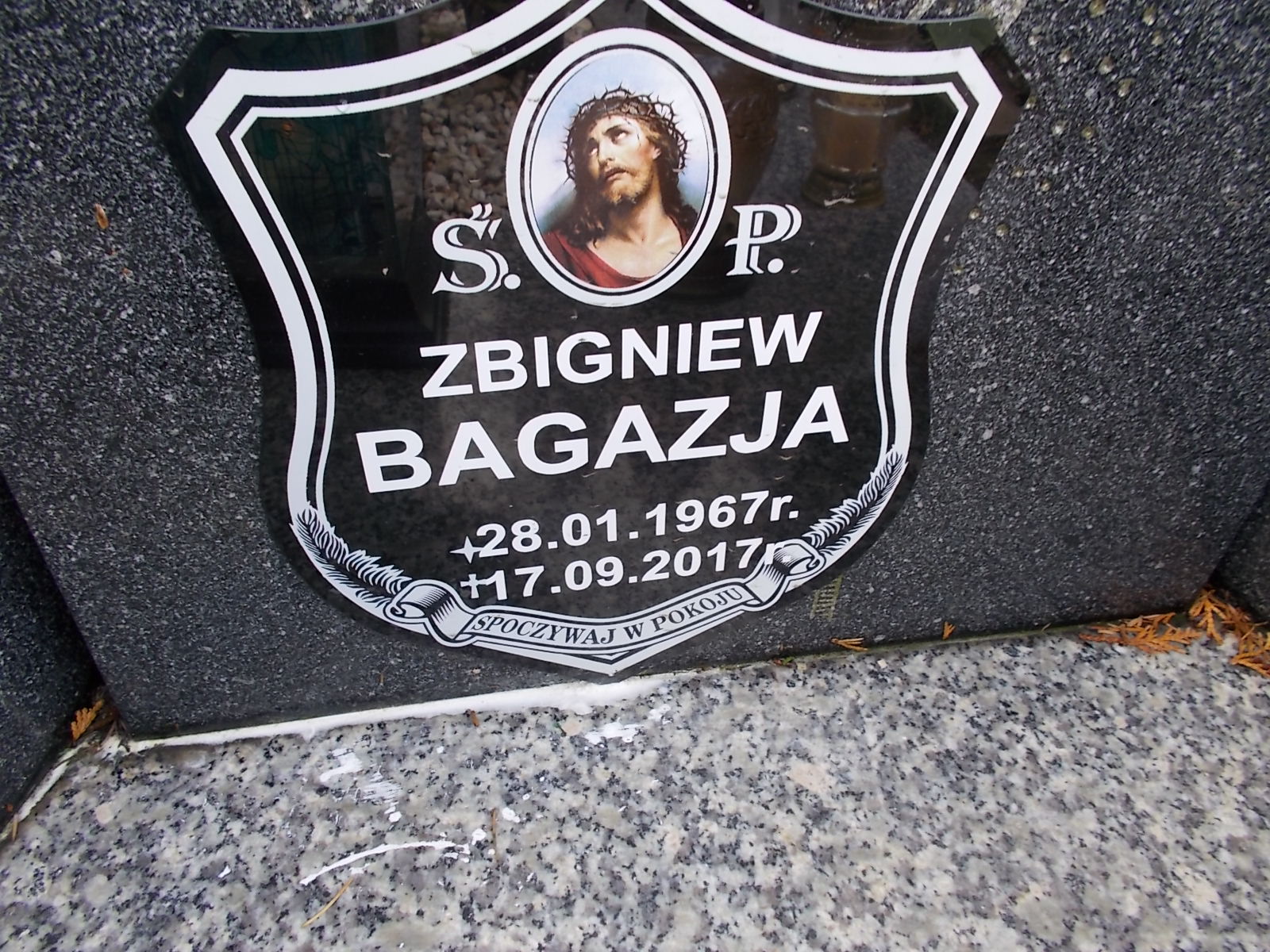 Zbigniew Bagazja 1967 Dzierżoniów - Grobonet - Wyszukiwarka osób pochowanych