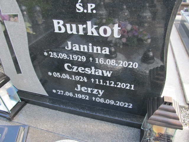 Alicja Burkot 1958 Dzierżoniów - Grobonet - Wyszukiwarka osób pochowanych