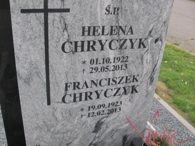 Helena Chryczyk 1922 Dzierżoniów - Grobonet - Wyszukiwarka osób pochowanych