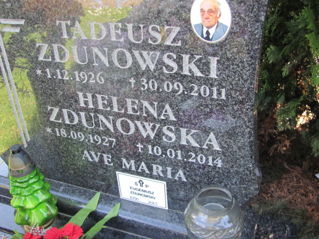 Helena Zdunowska 1927 Dzierżoniów - Grobonet - Wyszukiwarka osób pochowanych