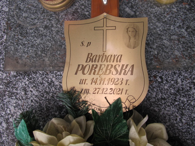 Barbara Porębska 1923 Dzierżoniów - Grobonet - Wyszukiwarka osób pochowanych