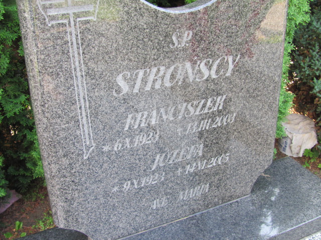 Franciszek Stroński 1923 Dzierżoniów - Grobonet - Wyszukiwarka osób pochowanych