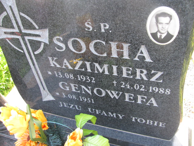 Kazimierz Socha 1932 Dzierżoniów - Grobonet - Wyszukiwarka osób pochowanych