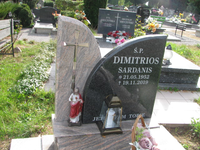 Dimitrios Sardanis 1952 Dzierżoniów - Grobonet - Wyszukiwarka osób pochowanych