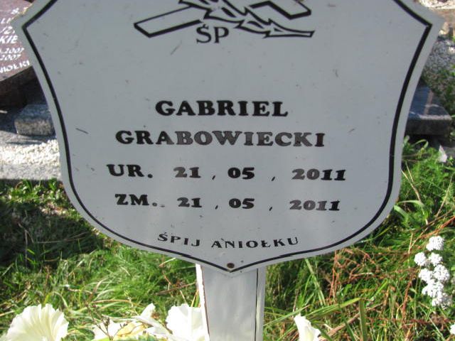 Gabriel Grabowiecki 2011 Dzierżoniów - Grobonet - Wyszukiwarka osób pochowanych