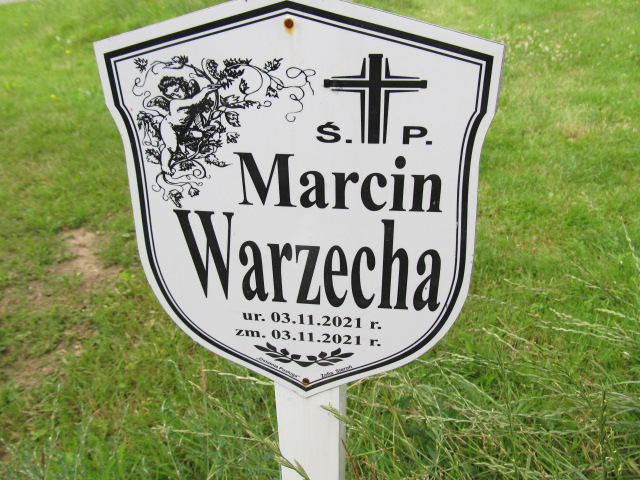Marcin Warzecha 2021 Dzierżoniów - Grobonet - Wyszukiwarka osób pochowanych