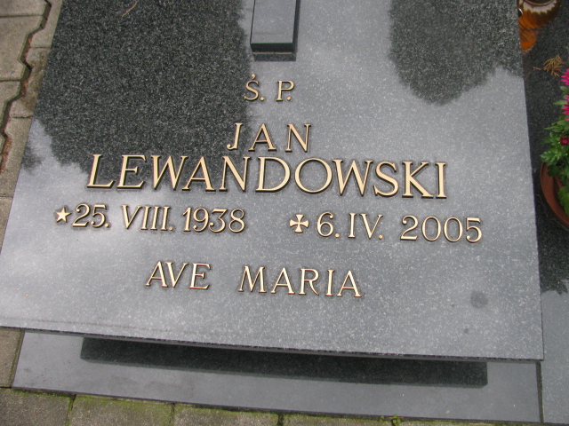 Jan Lewandowski 1938 Dzierżoniów - Grobonet - Wyszukiwarka osób pochowanych