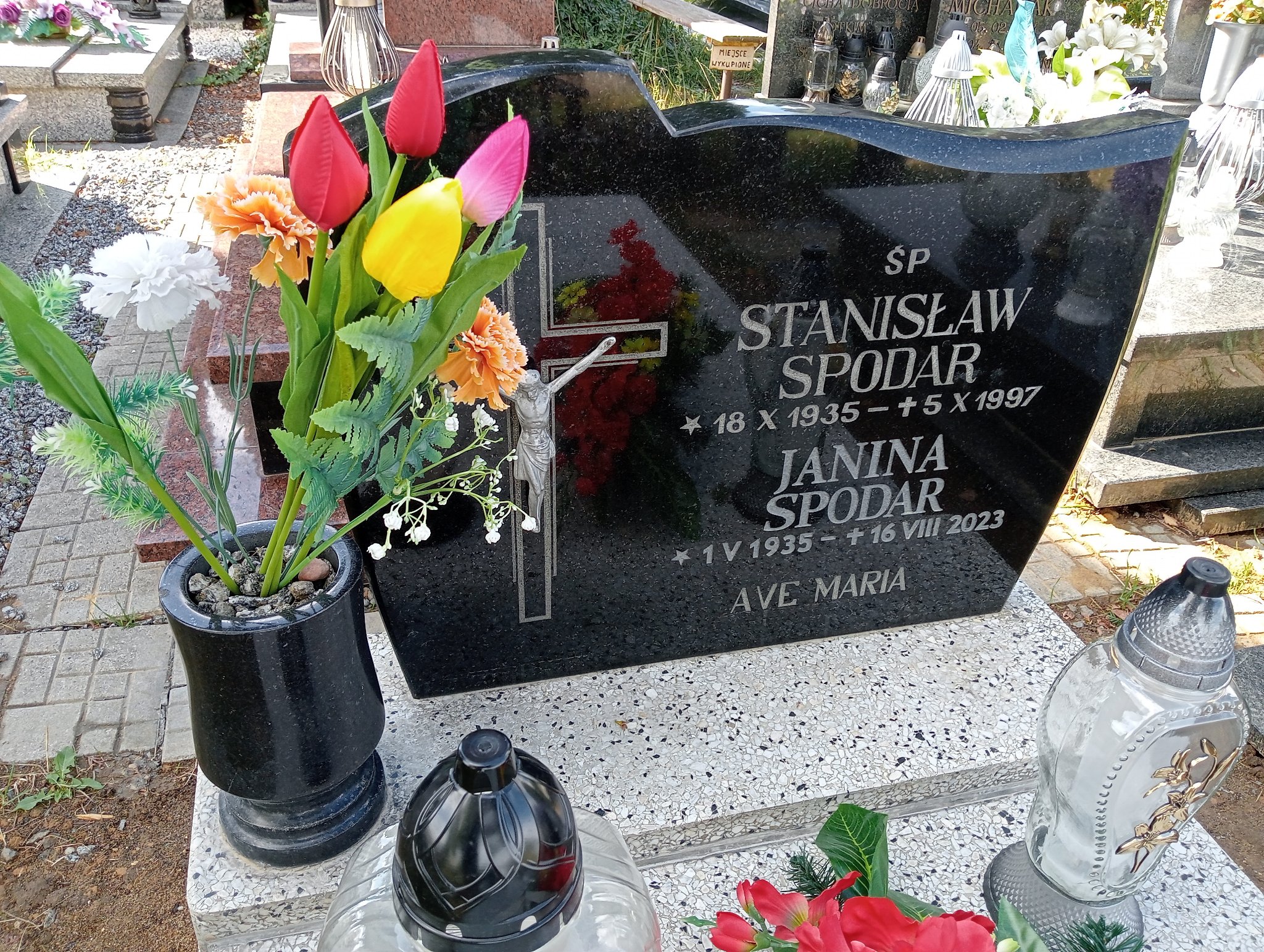 Janina Spodar 1935 Dzierżoniów - Grobonet - Wyszukiwarka osób pochowanych