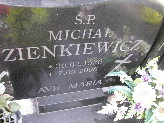 Zofia Zienkiewicz 1922 Dzierżoniów - Grobonet - Wyszukiwarka osób pochowanych