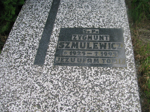 Zygmunt Szmulewicz 1925 Dzierżoniów - Grobonet - Wyszukiwarka osób pochowanych