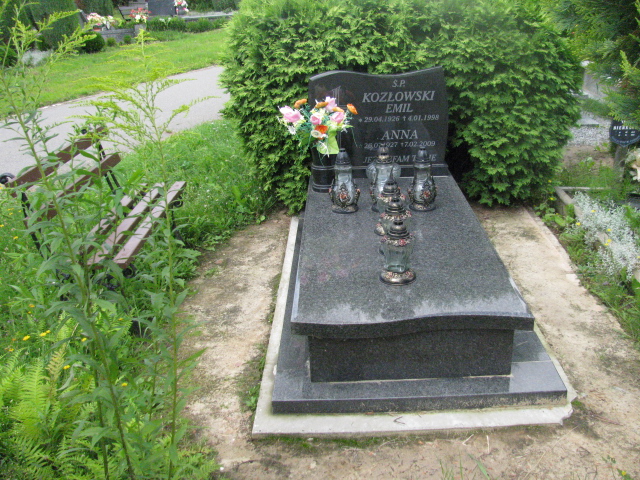 Grób Emil Kozłowski
