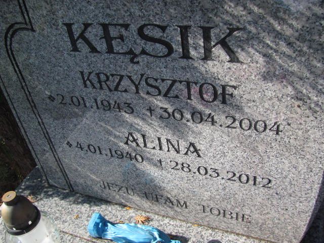 Alina Kęsik 1940 Dzierżoniów - Grobonet - Wyszukiwarka osób pochowanych