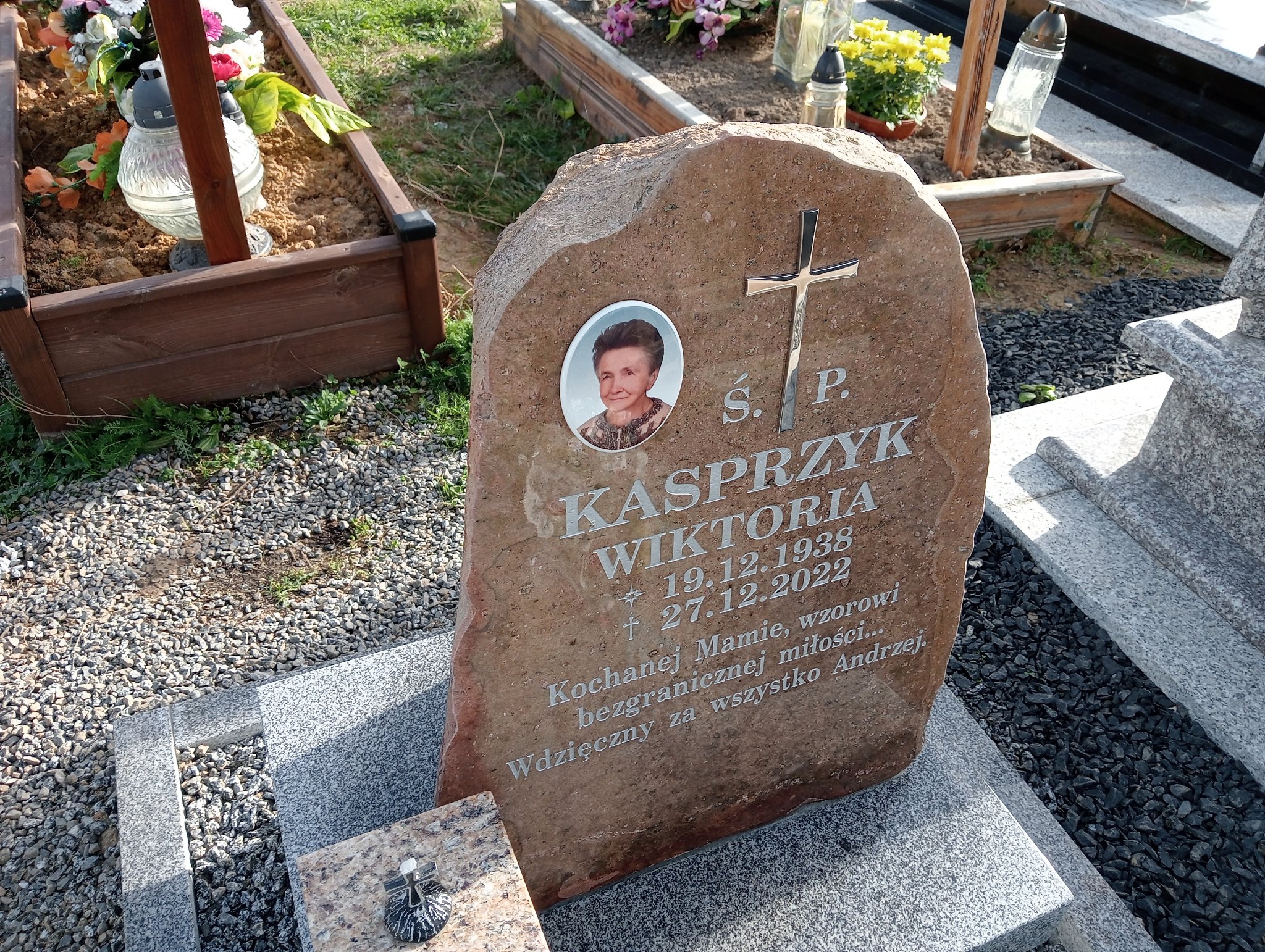 Wiktoria Kasprzyk 1938 Dzierżoniów - Grobonet - Wyszukiwarka osób pochowanych