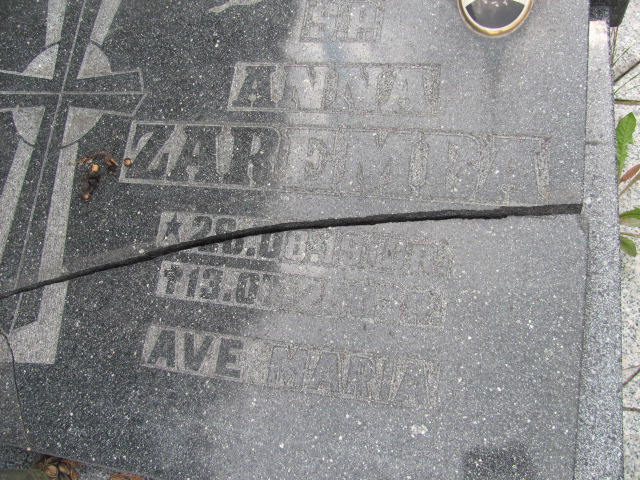 Anna Zaremba 1916 Dzierżoniów - Grobonet - Wyszukiwarka osób pochowanych