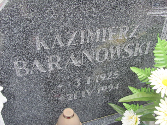 Stefania Baranowska 1924 Dzierżoniów - Grobonet - Wyszukiwarka osób pochowanych