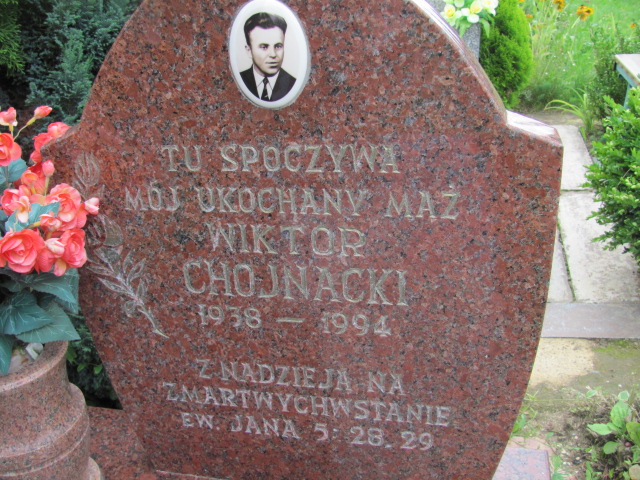 Wiktor Chojnacki 1938 Dzierżoniów - Grobonet - Wyszukiwarka osób pochowanych