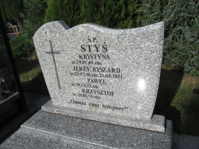 Jerzy Styś 1946 Dzierżoniów - Grobonet - Wyszukiwarka osób pochowanych