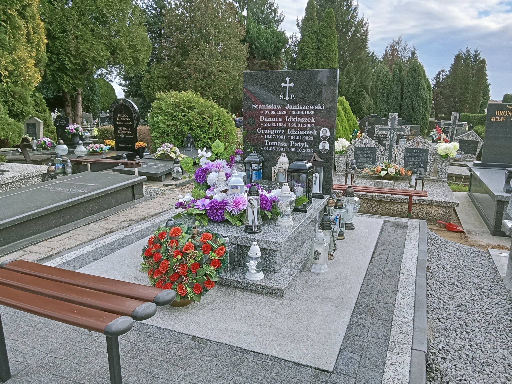 Grób Grzegorz Idziaszek