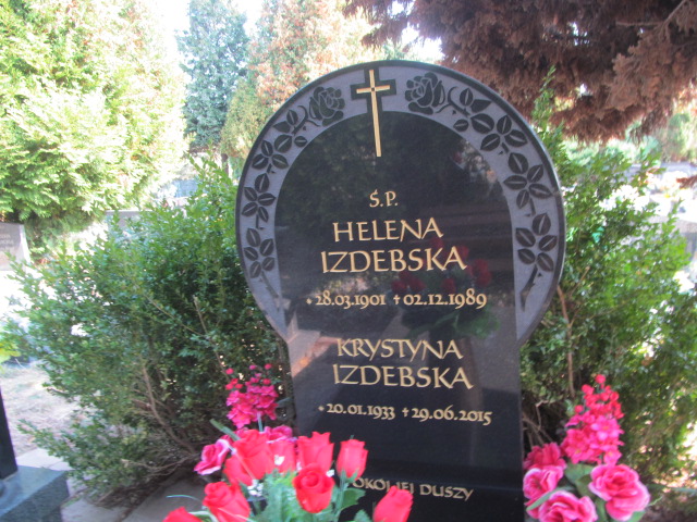Helena Izdebska 1901 Dzierżoniów - Grobonet - Wyszukiwarka osób pochowanych