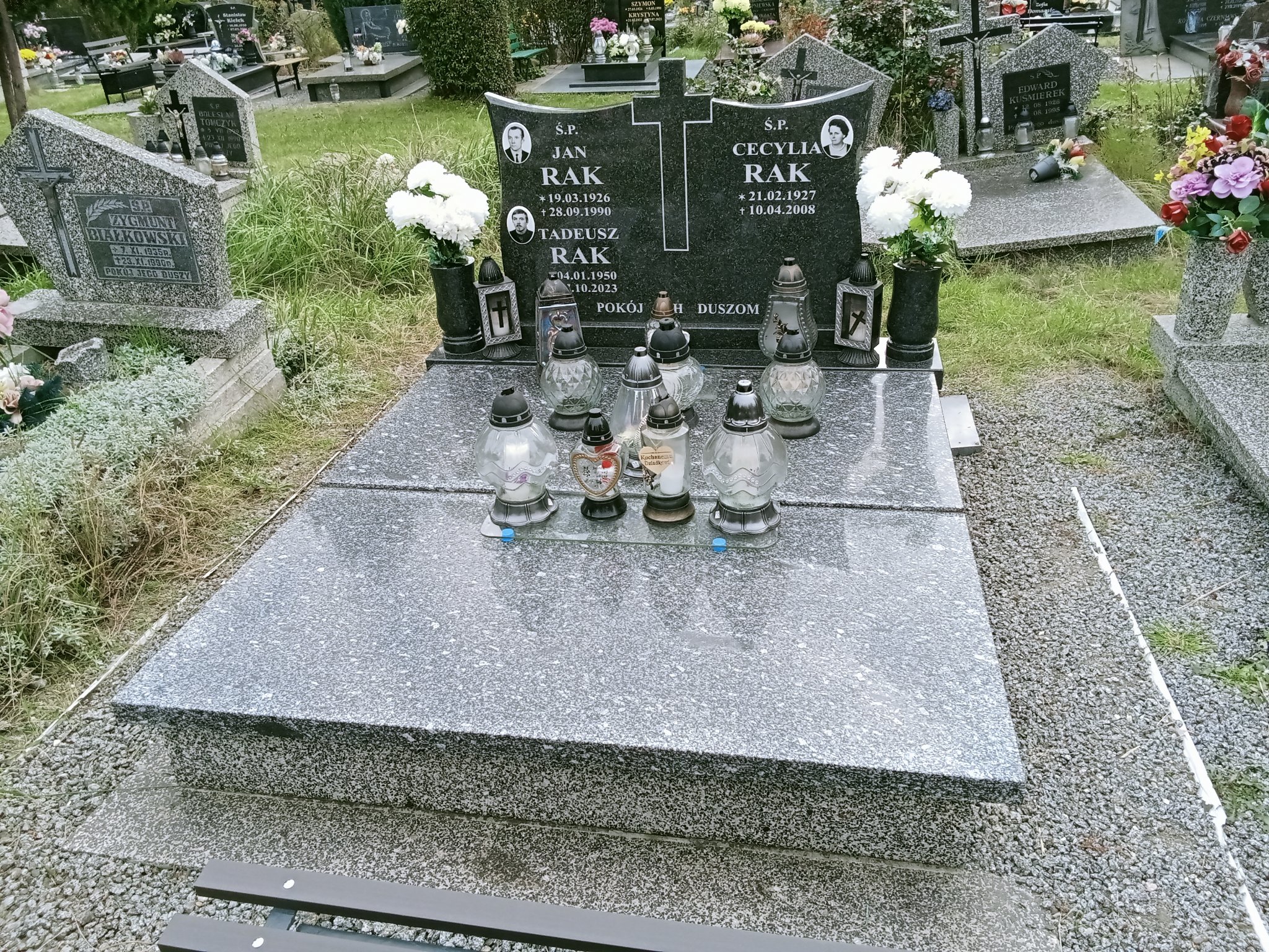 Grób Tadeusz Rak