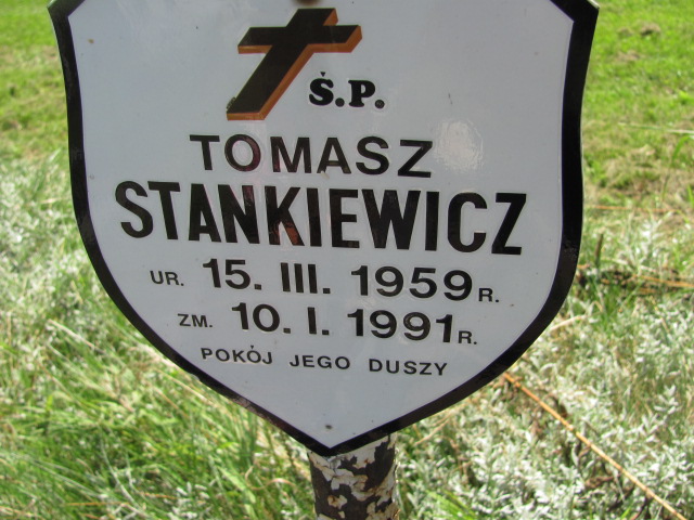 Tomasz Stankiewicz 1959 Dzierżoniów - Grobonet - Wyszukiwarka osób pochowanych