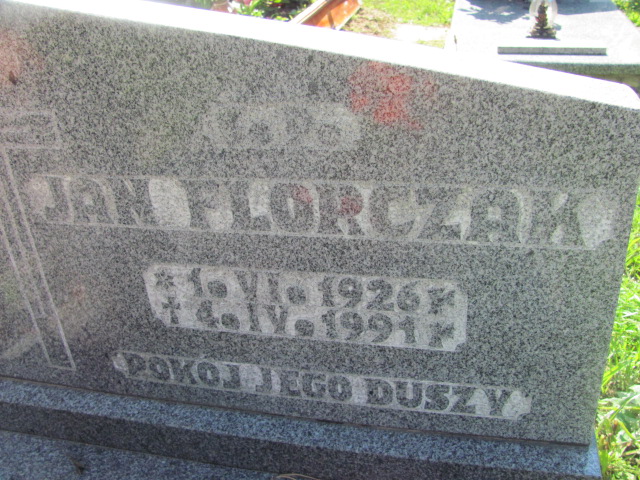 Jan Florczak 1926 Dzierżoniów - Grobonet - Wyszukiwarka osób pochowanych