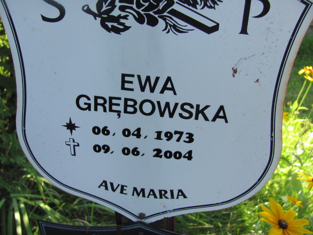Ewa Grębowska 1973 Dzierżoniów - Grobonet - Wyszukiwarka osób pochowanych