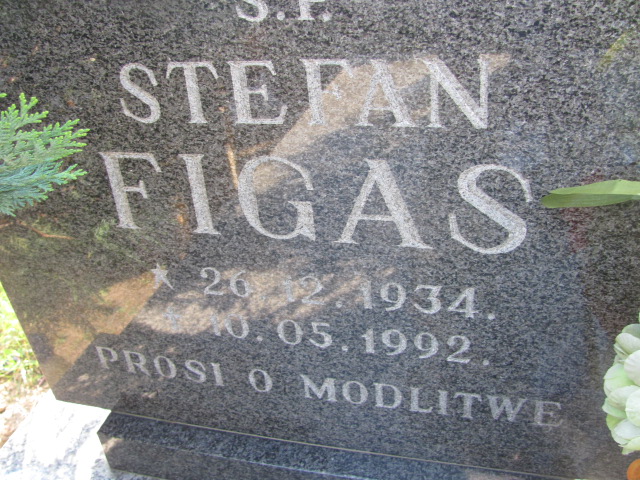 Stefan Stefan Figas 1934 Dzierżoniów - Grobonet - Wyszukiwarka osób pochowanych