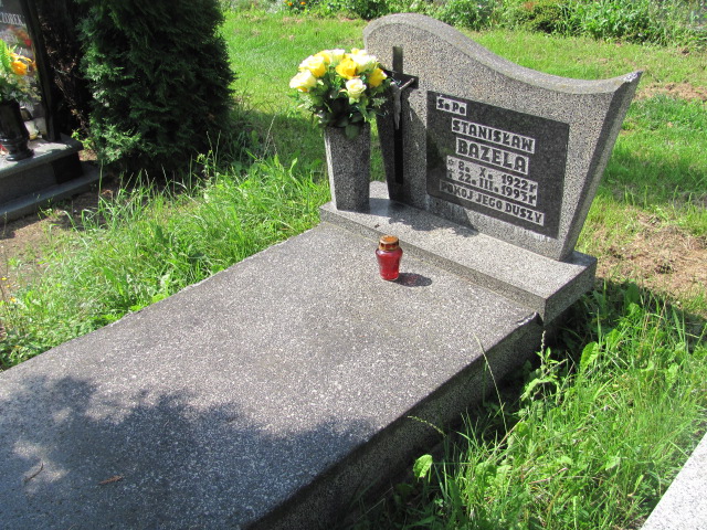 Grób Stanisław Bazela