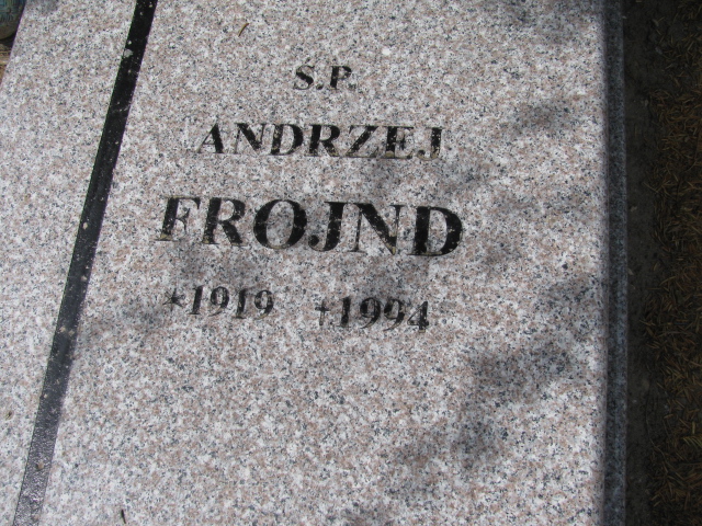 Andrzej Frojnd 1919 Dzierżoniów - Grobonet - Wyszukiwarka osób pochowanych