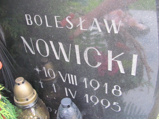 Bolesław Nowicki 1918 Dzierżoniów - Grobonet - Wyszukiwarka osób pochowanych