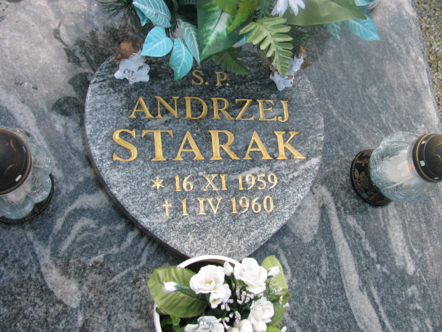 Andrzej Starak 1959 Dzierżoniów - Grobonet - Wyszukiwarka osób pochowanych