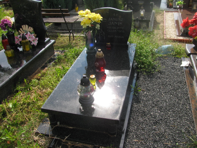 Grób Janusz Janik