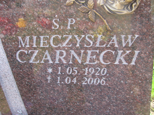 Mieczysław Czarnecki 1920 Dzierżoniów - Grobonet - Wyszukiwarka osób pochowanych