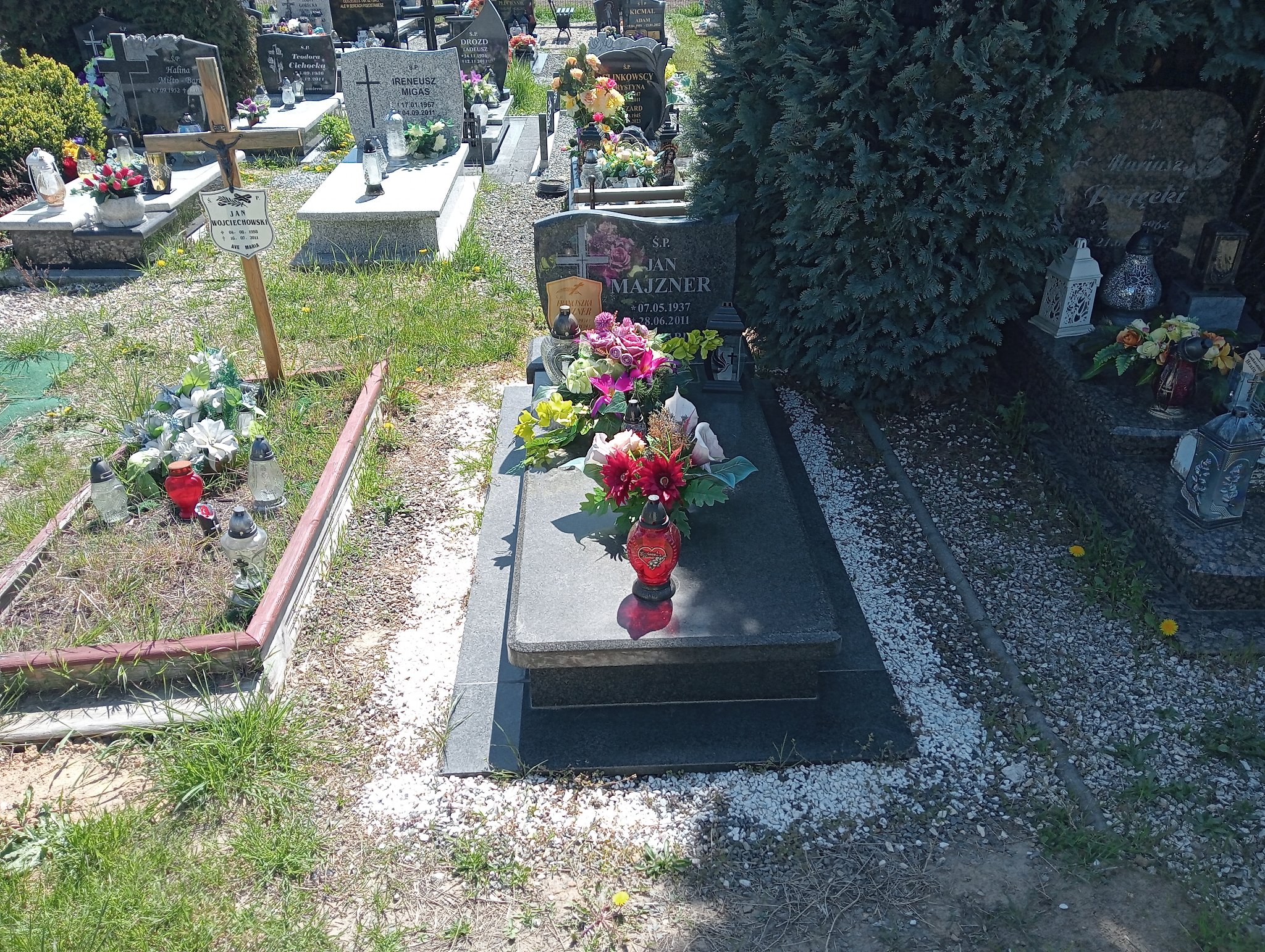 Grób Jan Majzner