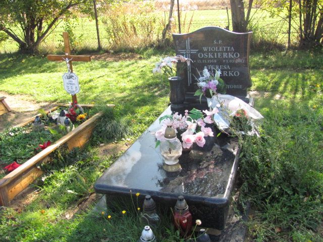 Grób Teresa Oskierko
